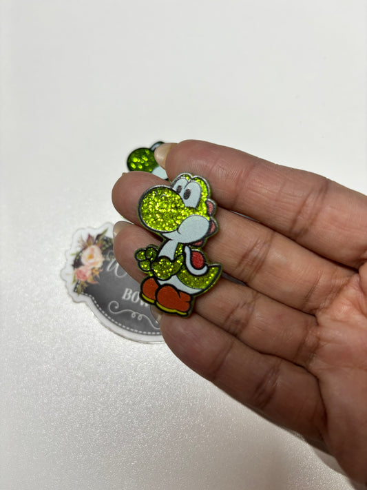 YOSHI  GLITTER RESIN SMALL