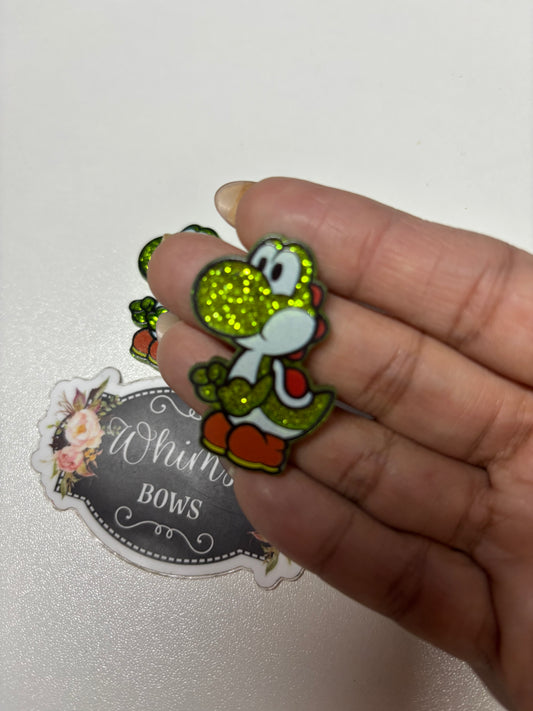 YOSHI  GLITTER RESIN SMALL