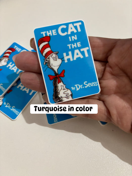 THE CAT IN THE HAT BOOK LARGE RESIN