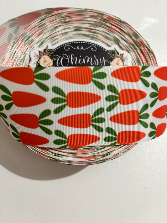 CARROTS EASTER 2 inch Ribbon