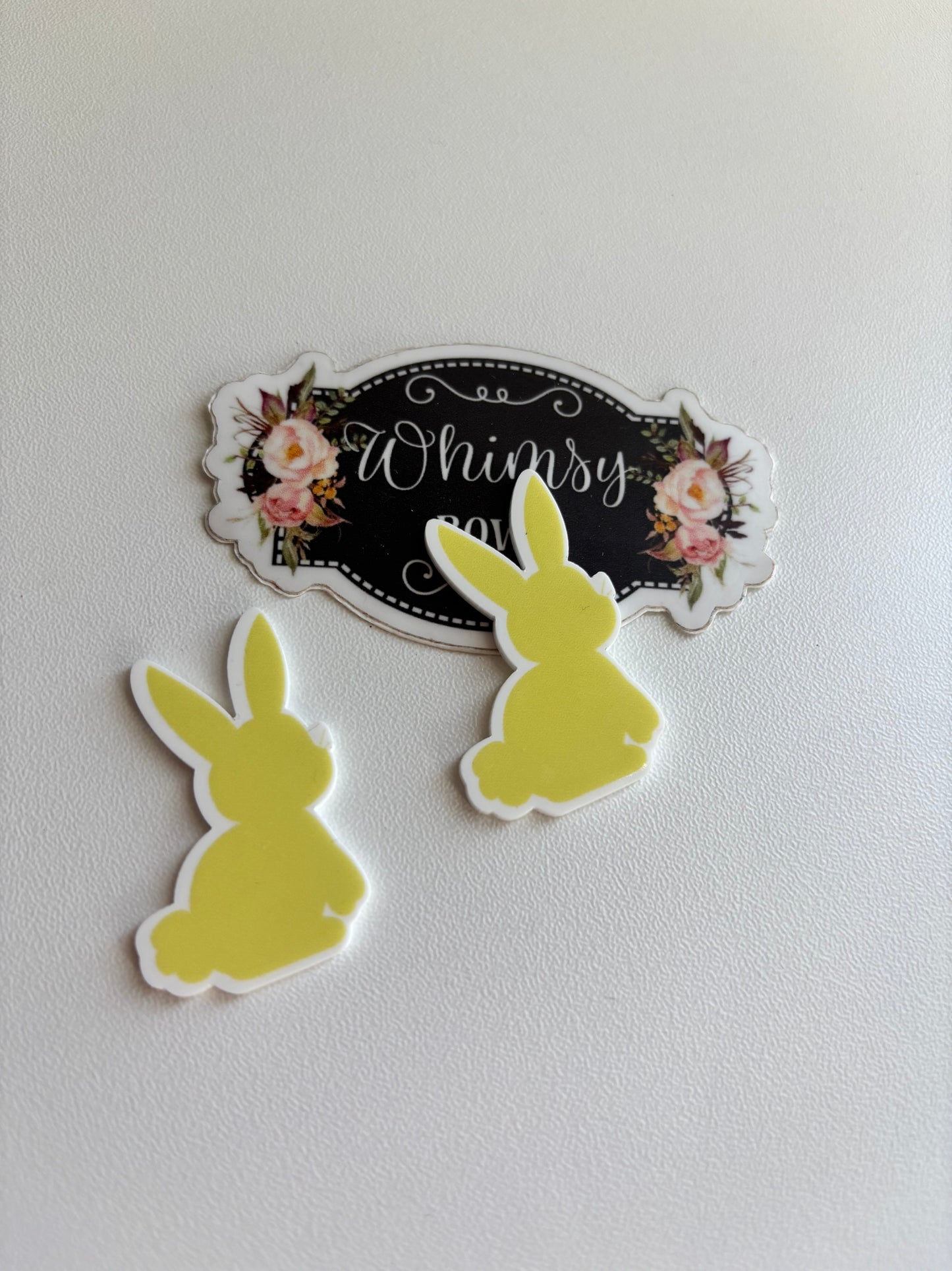YELLOW BUNNY  Easter   small  Resin