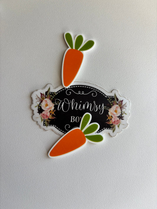 CARROTS EASTER  small  Resin