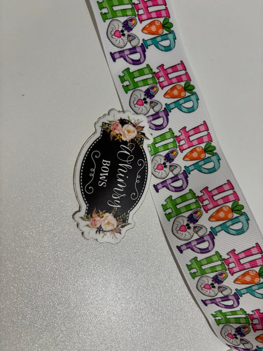 HIP HOP  EASTER 2 inch Ribbon