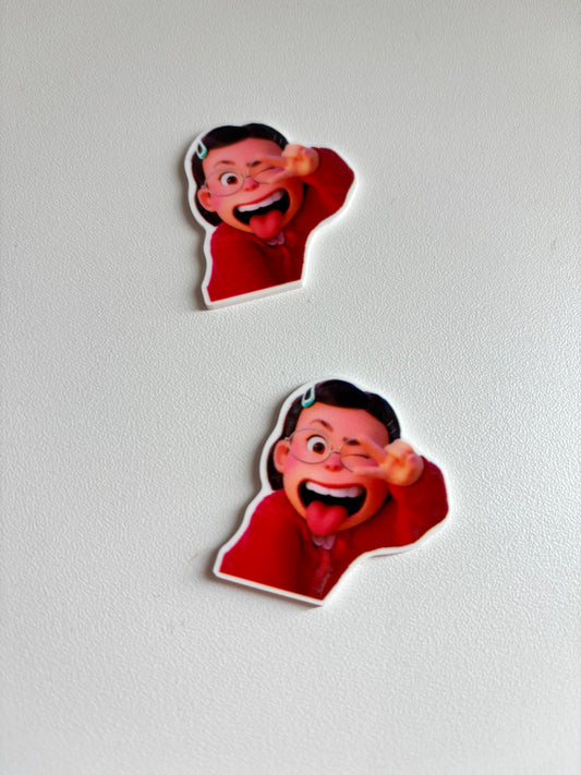 TURNING RED  RESIN SMALL