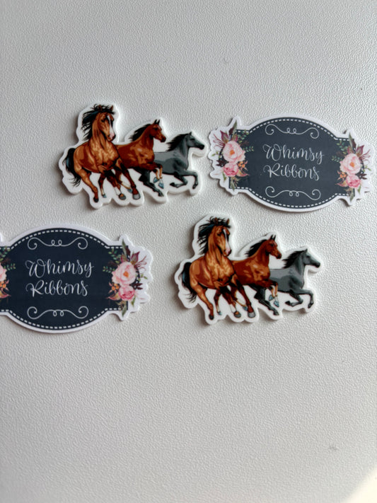 HORSES SMALL RESIN