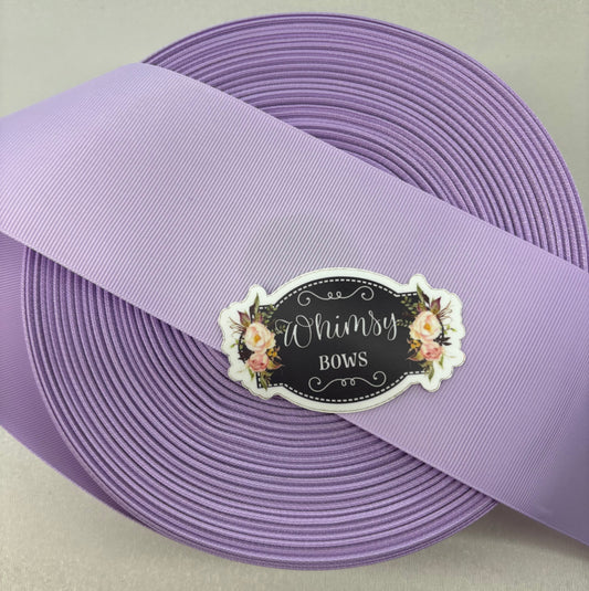 1.5 inch LIGHT ORCHID solid grosgrain  5 YARD ROLL $2
