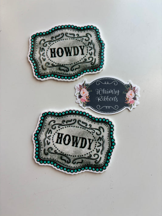 HOWDY LARGE RESIN