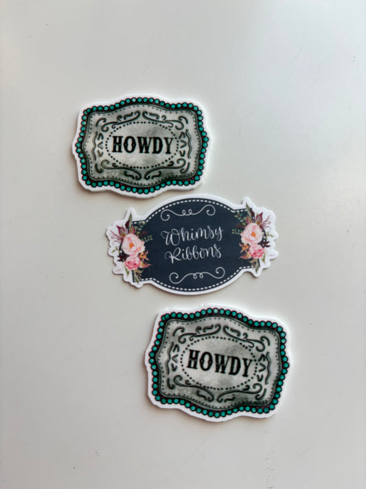 HOWDY SMALL RESIN