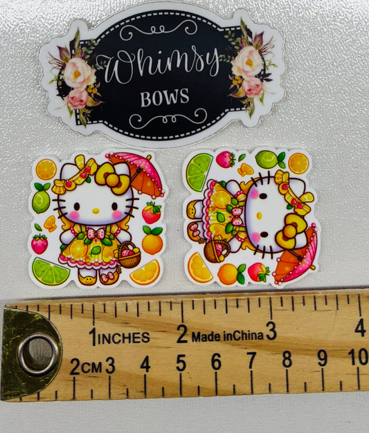 HK YELLOW FRUITS SMALL RESIN