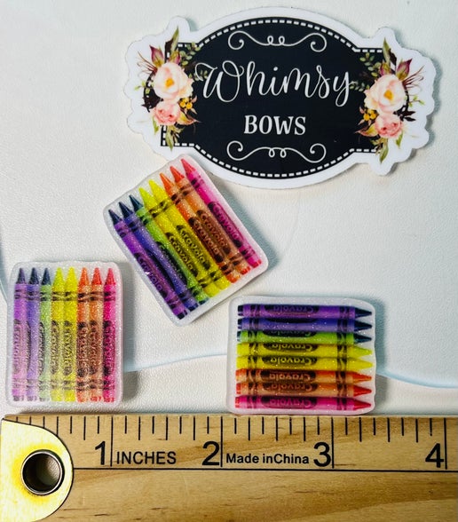 GLITTER CRAYON RESINS