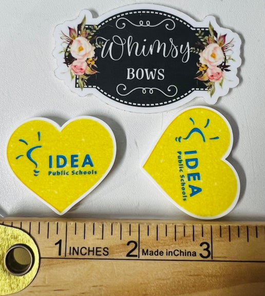 IDEA resin heart shape