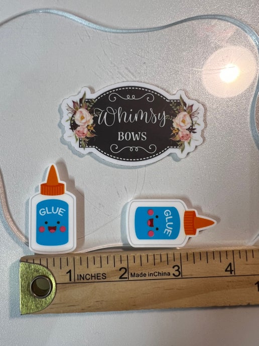 Glue resin center piece