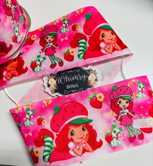 3 INCH STRAWBERRY SHORTCAKE RIBBON