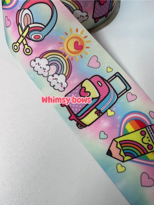3 INCH RAINBOWS SCHOOL SUPPLIES