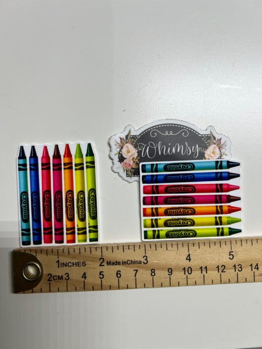 Crayon large resin