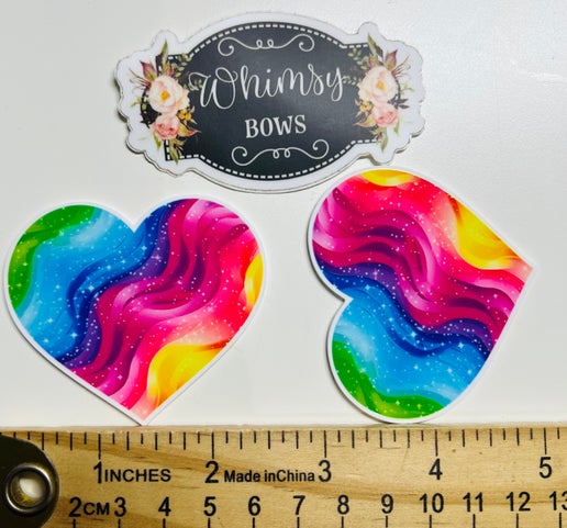 Hearts large resins