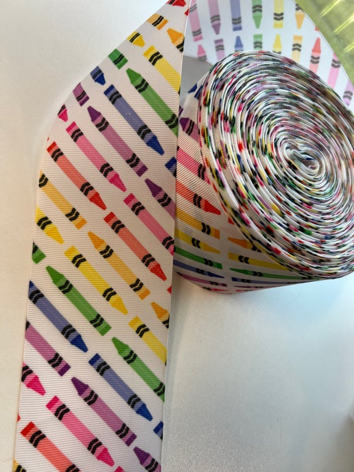 CRAYONS 3 INCH PRINT