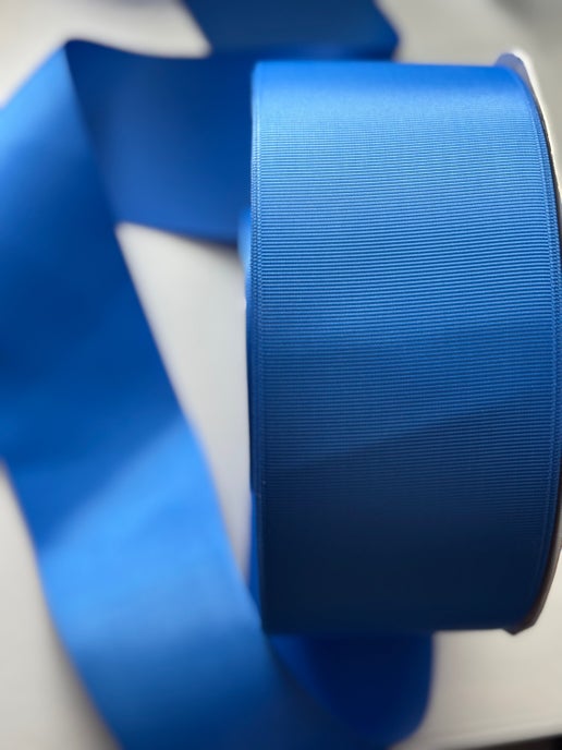 ROYAL 3 INCH SOLID GROSGRAIN RIBBON - 5 yard roll