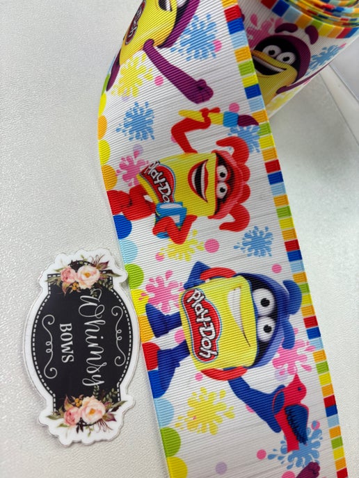 PLAY-DOH 3 INCH PRINTED RIBBON SALE