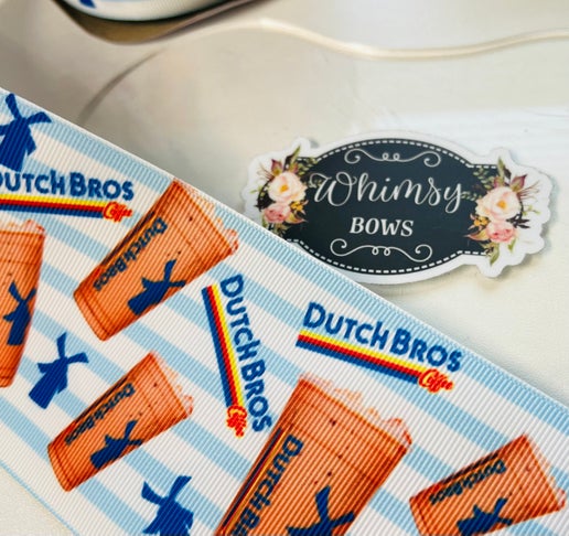 DUTCH bros 3 INCH RIBBON