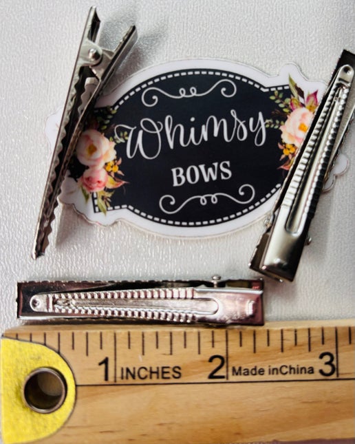 2.4 INCH ALLIGATOR CLIPS WITH TEETH 100 COUNT STRONG