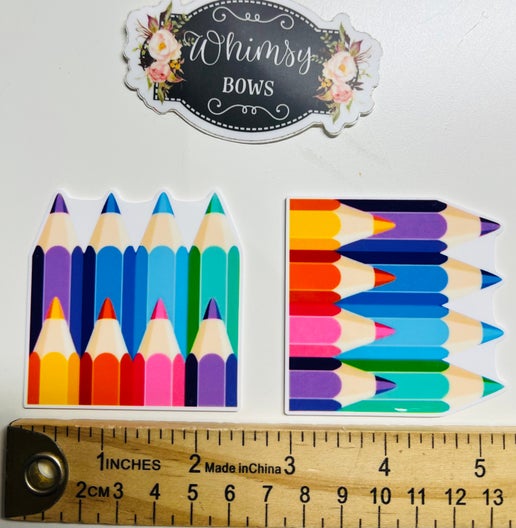 COLORED PENCILS  LARGE RESIN